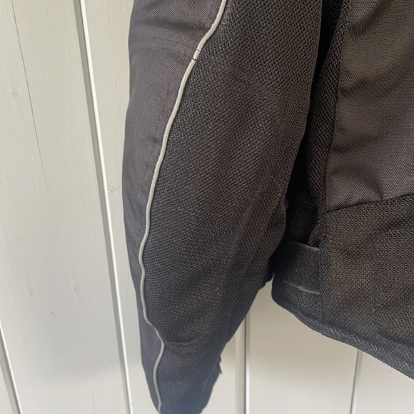 Bull Faster Textile Motorcycle Jacket ‘Live to Ride’ Eagle Black Men’s Small - Picture 6 of 11